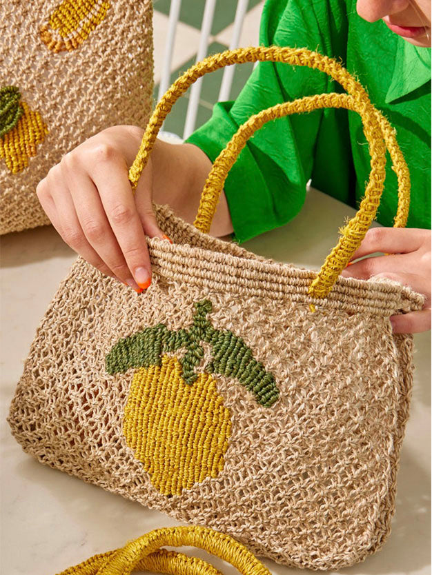 Lemon yellow bag best sale