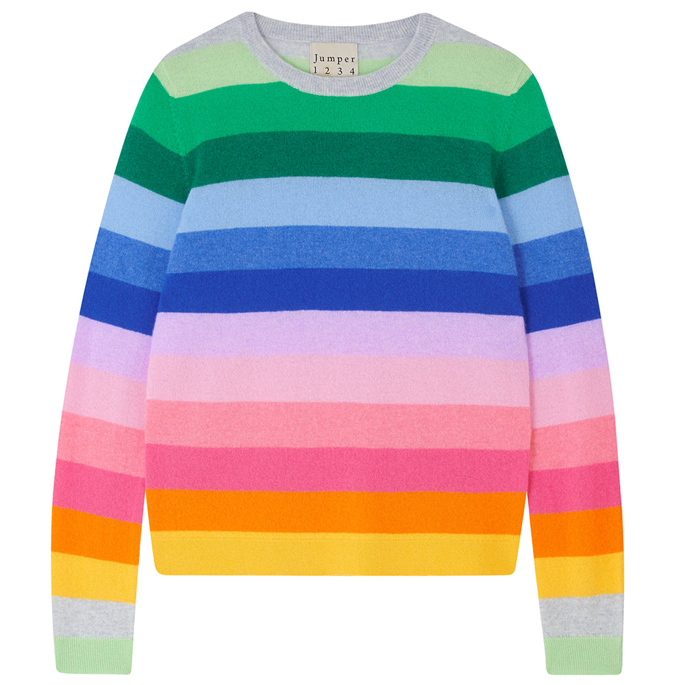 Rainbow Striped Jumper The Jacksons