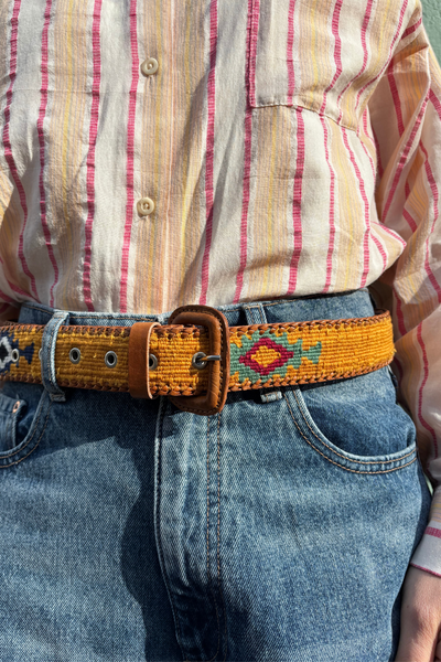 Dagny Textiles Guatamalan Belts - Corn