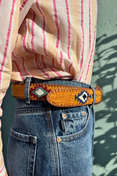 Dagny Textiles Guatamalan Belts - Corn