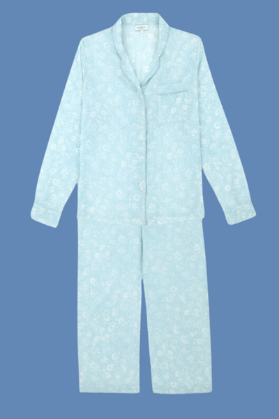 Long Sleeve Pyjama Set - Victor Blue