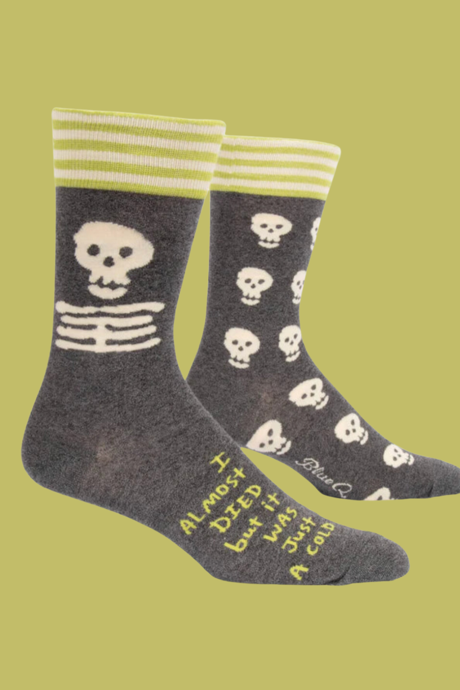 I Almost Died Men's Crew Socks