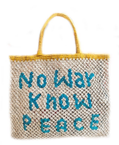 No War Know Peace - Natural, ocean and yellow