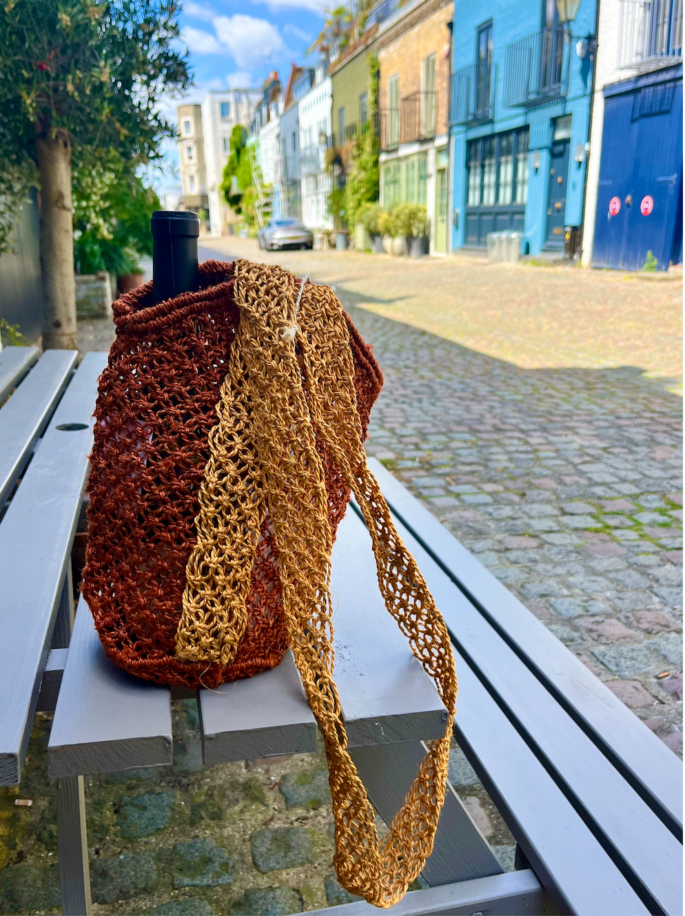 Bottle Bag - Ginger and honey