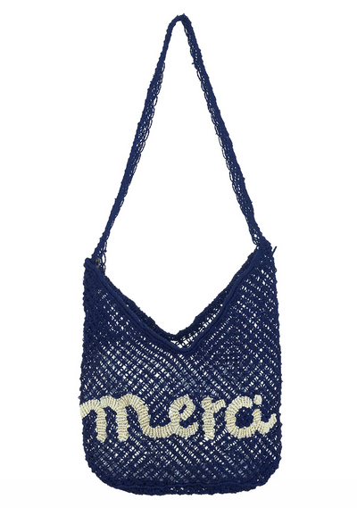 Merci - Indigo and natural