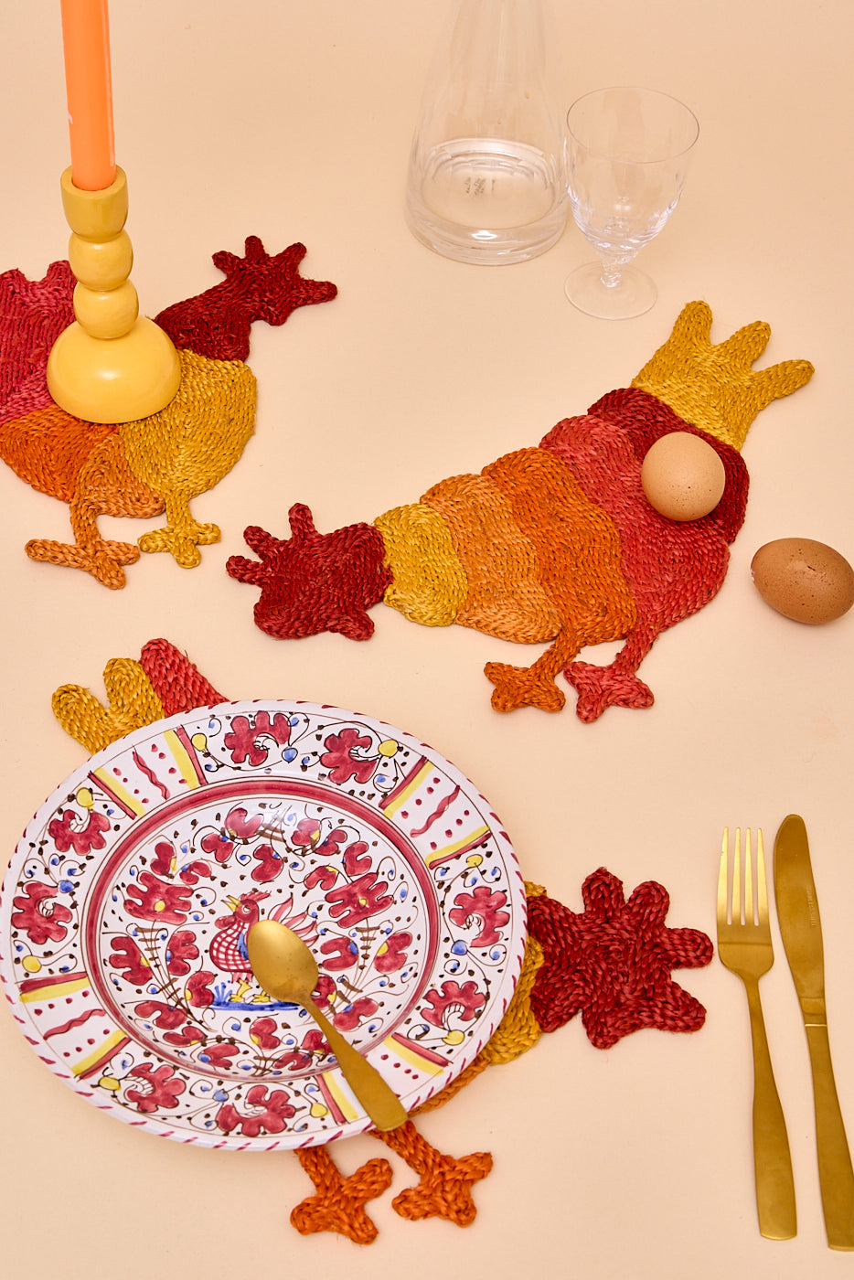 Chickens- set of 3