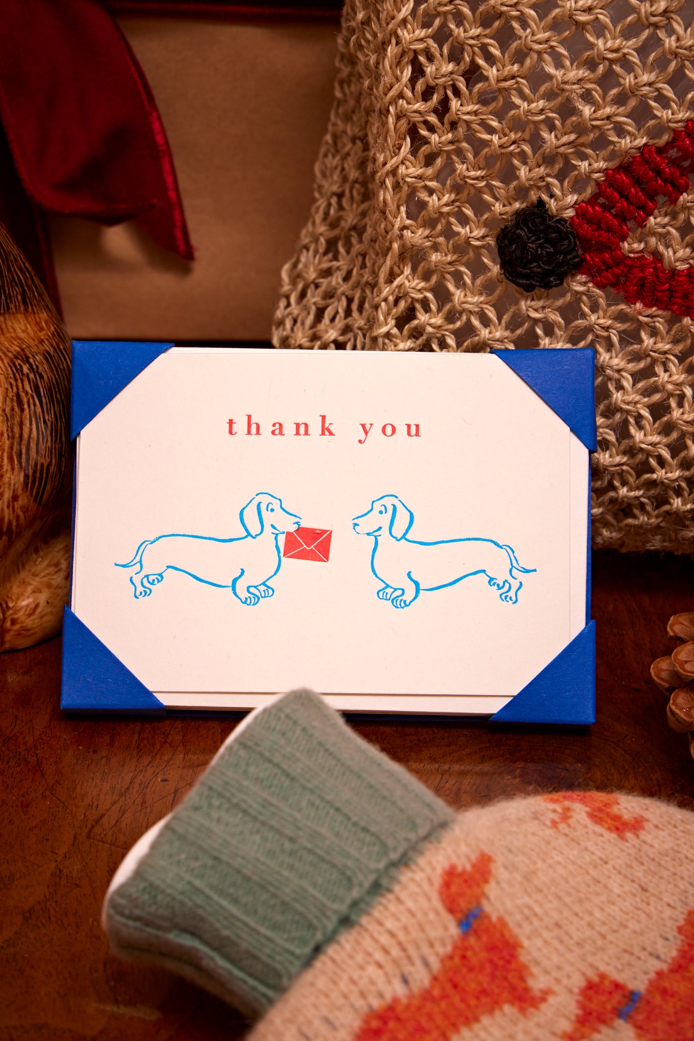 Thank you Dachsund Cards