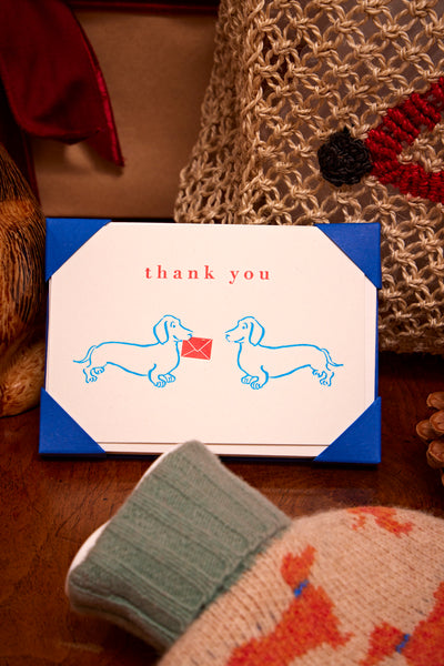 Thank you Dachsund Cards