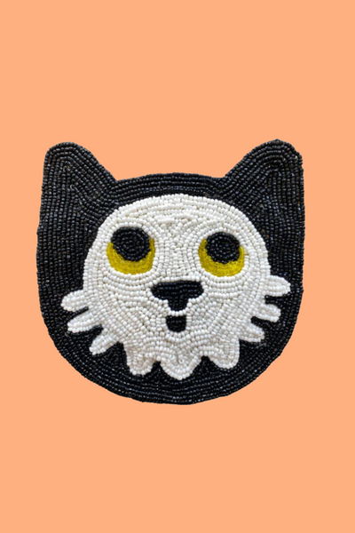 Cat coin purse - Skull