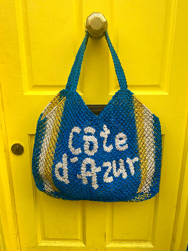 Côte d'Azur - Cobalt, natural and yellow