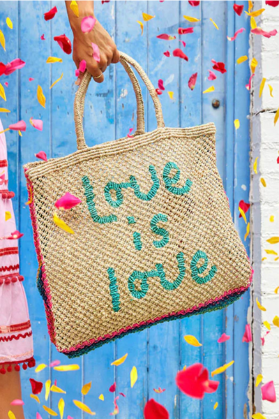 Love is Love – Natural, aqua and rainbow