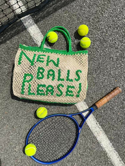 New Balls Please - Natural and green