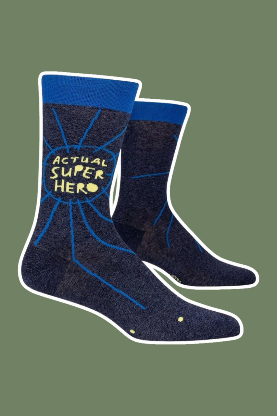 Actual Superhero Men's Socks