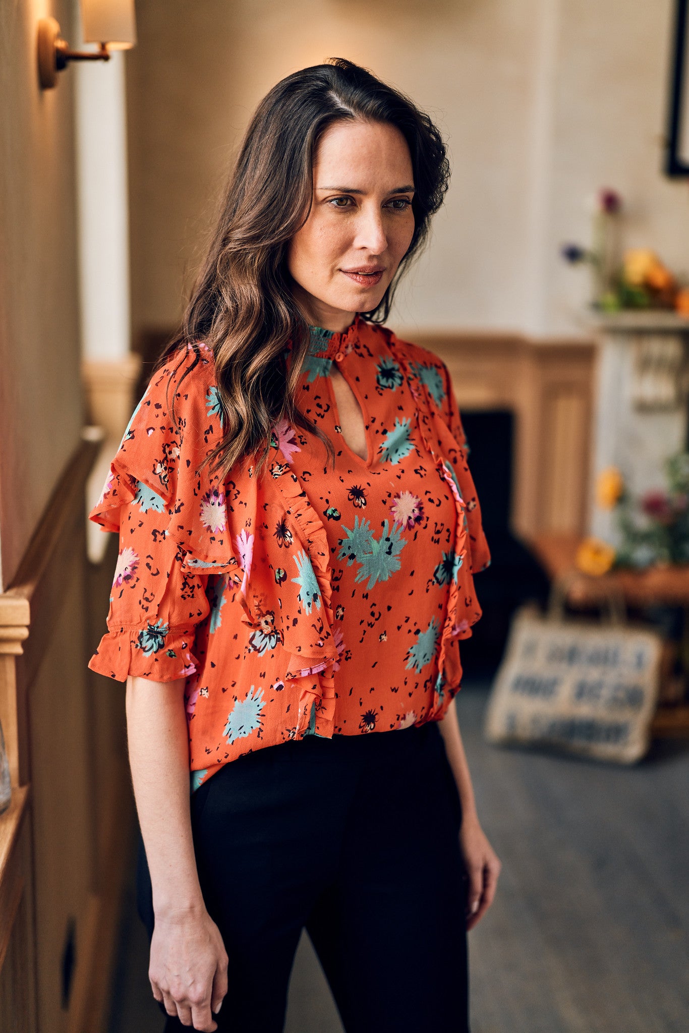 Confetti Poppy Blouse