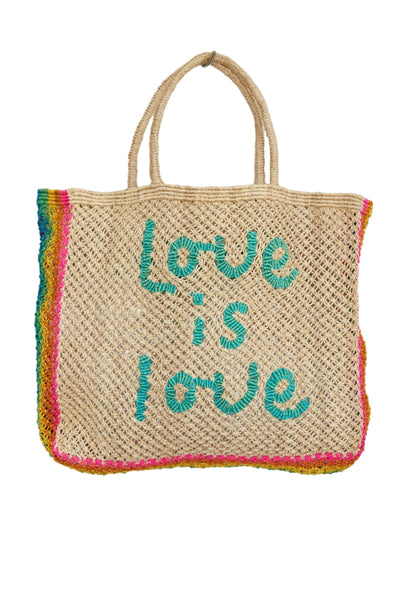 Love is Love – Natural, aqua and rainbow